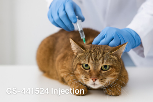 Latest company case about GS-441524 injection helps cats recover from FIP