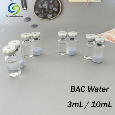 Quality  High Purity 99% Bacteriostatic Water for Laboratory Reconstitution as Transparent Liquid Sterile Diluent Solution factory
