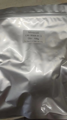 Factory Supply Minoxidil Powder CAS 38304-91-5 For Anti-Hair Loss