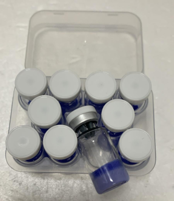 Skin Care Raw Materials CAS 49557-75-7 Cosmetic Blue Copper Peptide Ghk-Cu / Ahk-Cu