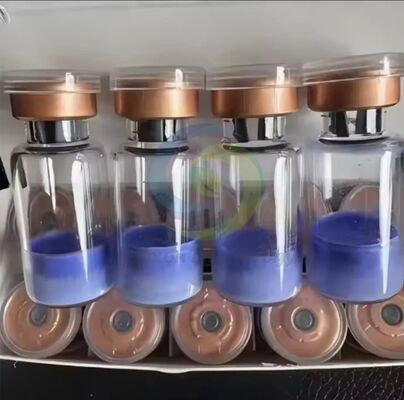 High Stability Lyophilized Peptide Cosmetic and Research 100mg GHK-Cu Vials