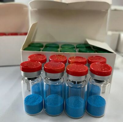 High Purity GHK-Cu Copper Peptide Powder for Research | Copper Tripeptide-1 Material | Stable Peptide Structure | ≥99% Blue Powder Laboratory Grade