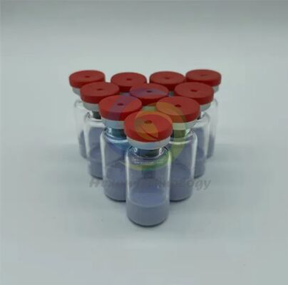 High Purity GHK-Cu Copper Peptide Powder for Skincare Research | Copper Tripeptide-1 Raw Material | Stable Blue Peptide Compound | ≥99% Purity