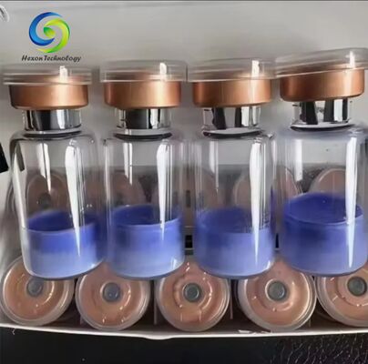 GHK-Cu Copper Peptide Powder for Skincare Formulation ≥99% Copper Tripeptide-1 Blue Peptide Material Cosmetic Research Grade