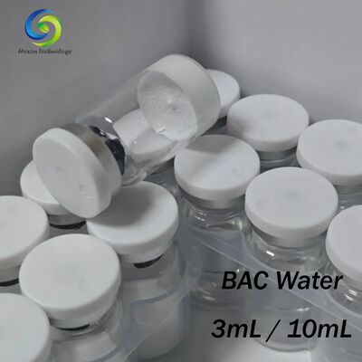 Bacteriostatic Water 99% Purity Clear Liquid For Laboratory Use In Multi Volume Vials