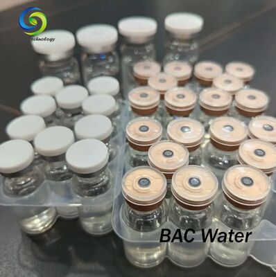 Sterile Bac Water For Lab Reconstitution Clear High Purity Solution Stable Liquid Multi Volume Vials