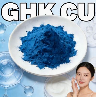 High Purity GHK-Cu Powder CAS 89030-95-5 Copper Peptide For Anti Aging Skin Care