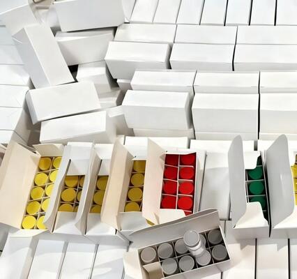 High Purity 10mg Epithalon Peptide Lyophilized Vials Stable Freeze-Dried Form For Laboratory