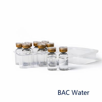 High Purity Bac Water For Injection Reconstitution Stable Transparent Solution Laboratory Use