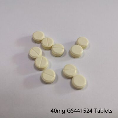 Veterinary GS-441524 Tablets 40mg for Cat FIP Support Oral Antiviral Formula Stable Daily Administration