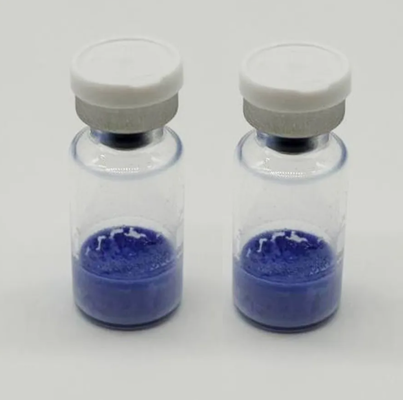 High Purity GHK-Cu Lyophilized Vials 50mg 100mg Copper Peptide for Cosmetic Research