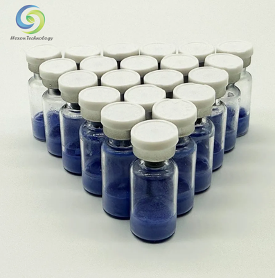 Lyophilized GHK-Cu Copper Peptide Powder 100mg Cosmetic Research Vials