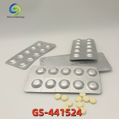 Laboratory Grade GS-441524 Tablets 20mg 40mg 50mg 60mg Oral Veterinary Formula for Cat FIP