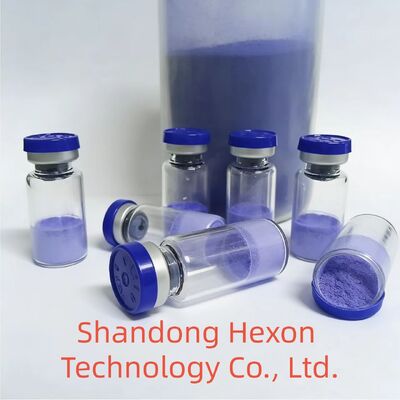Premium GHK-Cu 50mg 100mg Lyophilized Vials High Purity Copper Peptide for Cosmetic and Research Applications