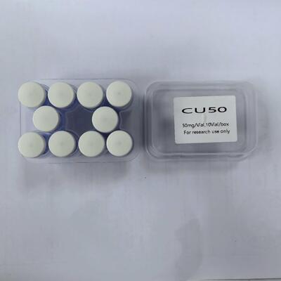 High Purity GHK-Cu Copper Peptide Powder for Skincare Innovation Copper Tripeptide-1 Cosmetic Ingredient Blue Peptide Complex Stable Research Material