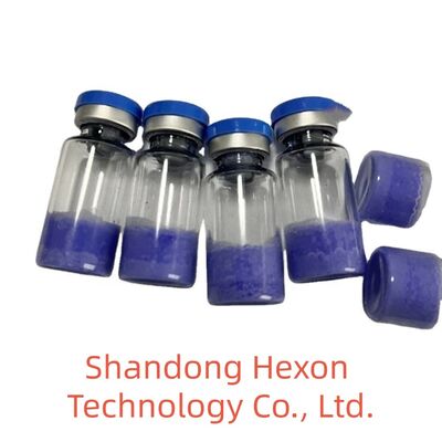 High-Purity GHK-Cu Lyophilized Powder 50mg 100mg Precise Fill Stable Form